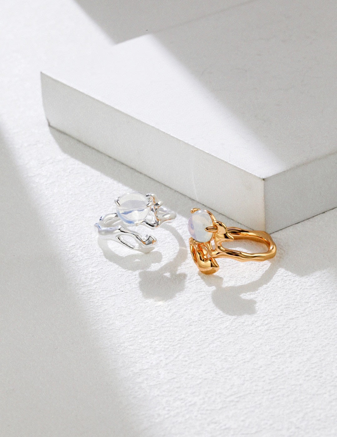 Pure Silver Opal Ring