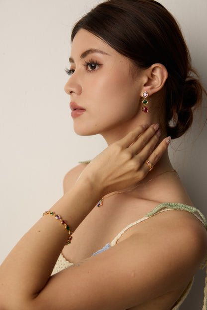 S925 FourLeaf Secret Language Ring